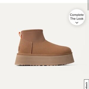 UGG Women's Beige Platform Boots